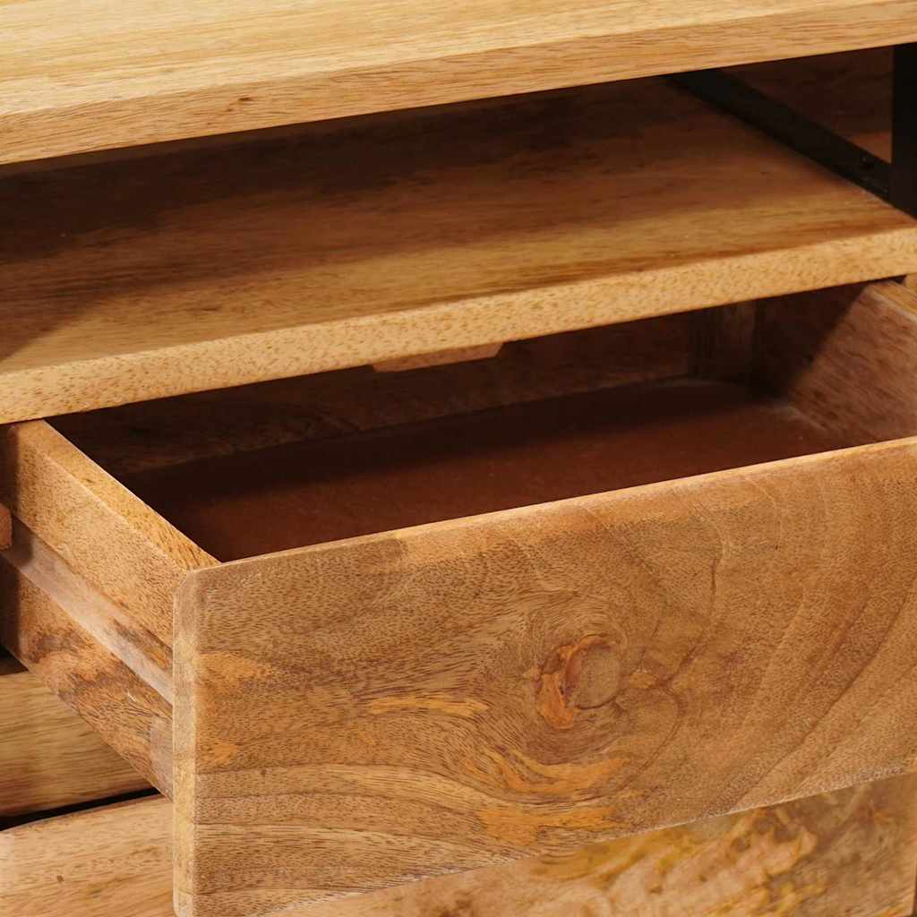 vidaXL Ντουλάπες Αποθήκευσης Καφέ 110 x 30 x 40 cm Στερεό ξύλο μάνγκο