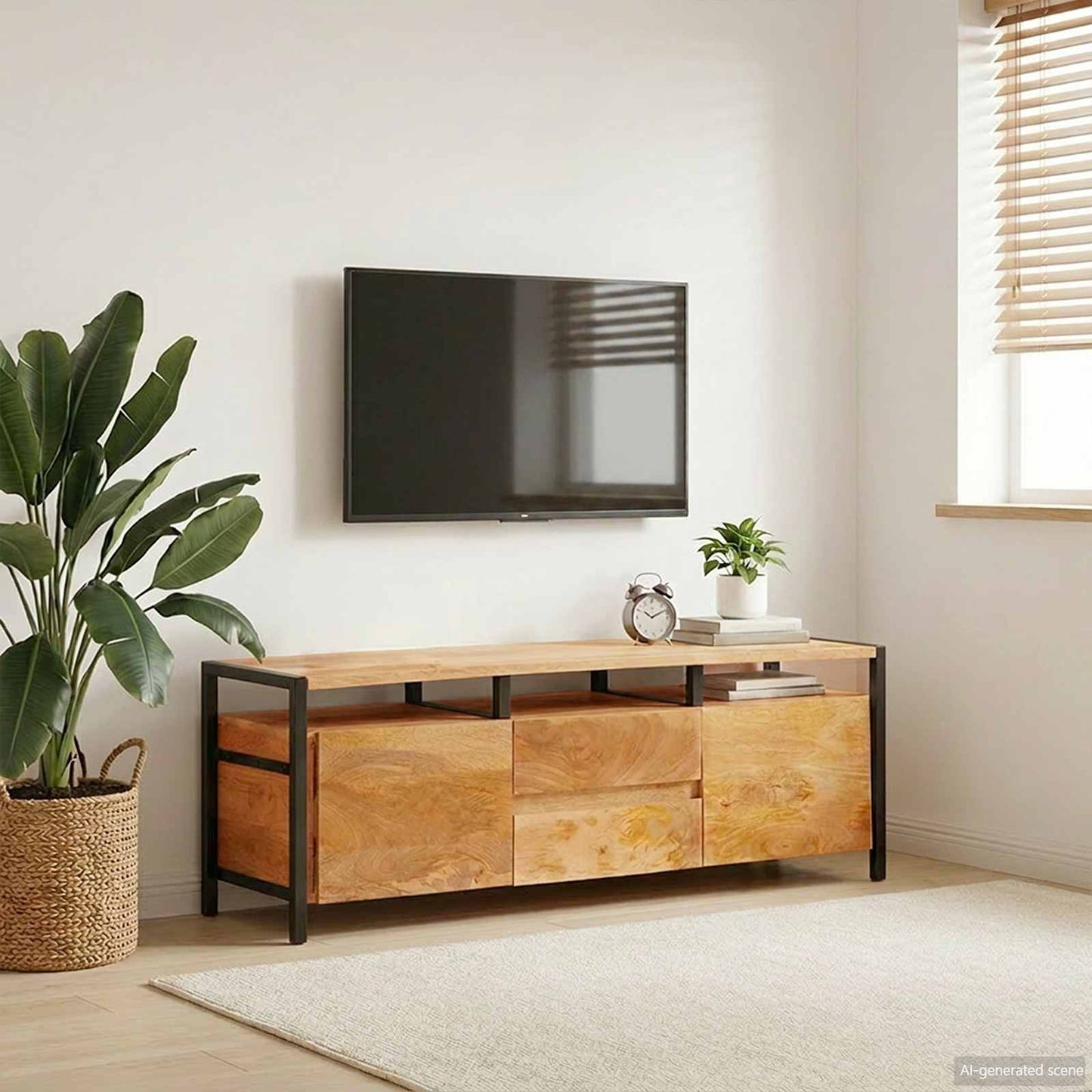 vidaXL Ντουλάπες Αποθήκευσης Καφέ 110 x 30 x 40 cm Στερεό ξύλο μάνγκο