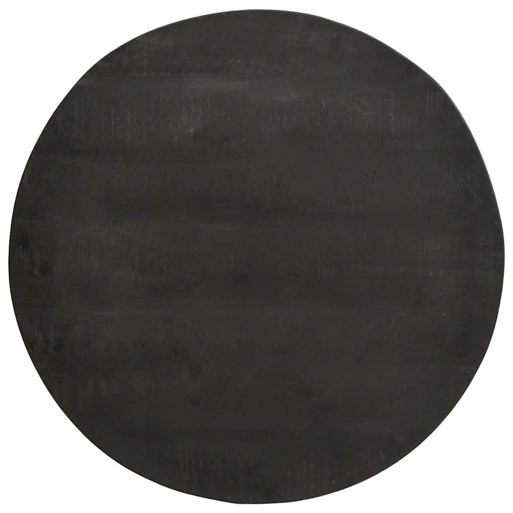 vidaXL Τραπεζάκια Καφέ Στερεών 3 pcs Μασίφ ξύλο μάνγκο και χάλυβας