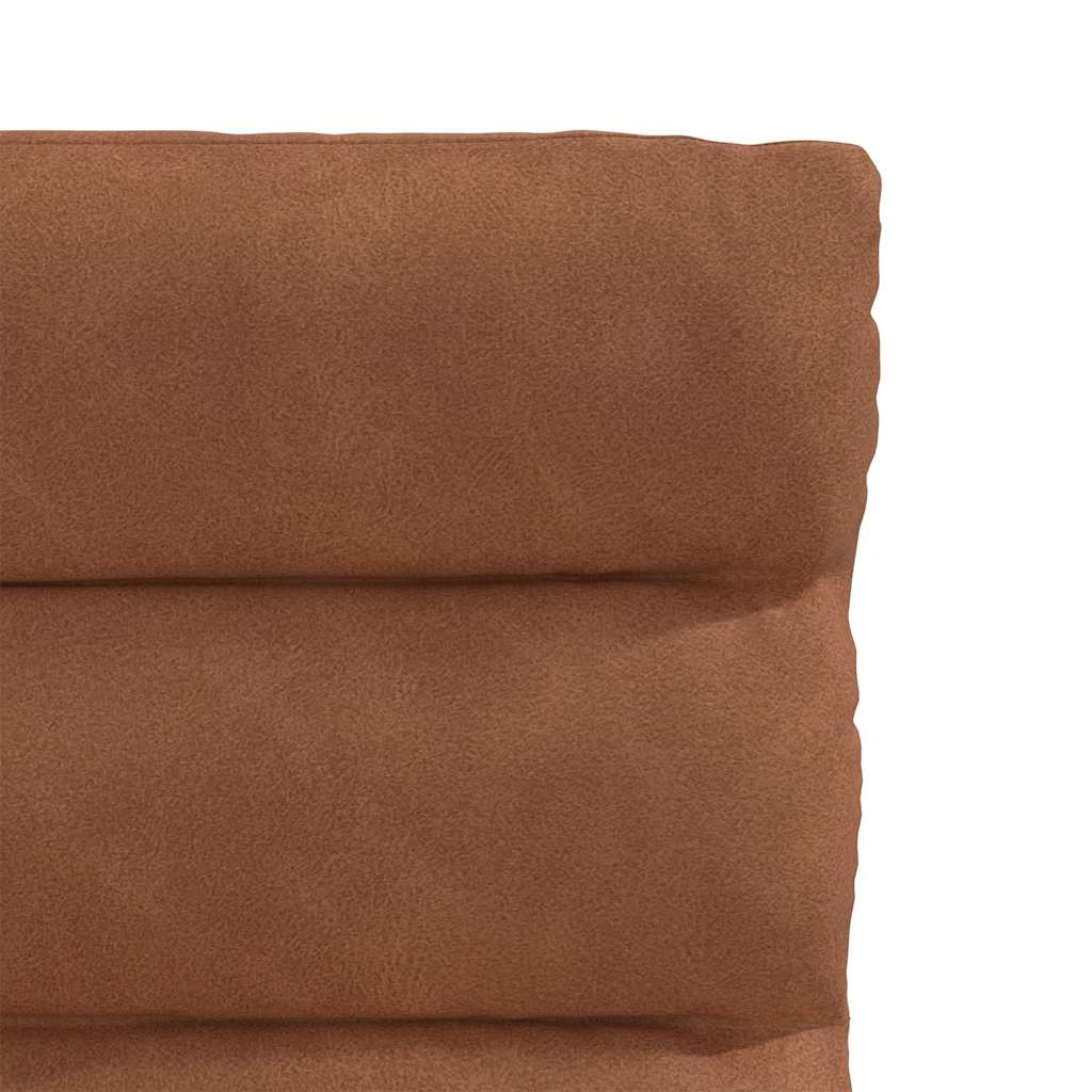 vidaXL Καρέκλα Τραπεζαρίας Καφέ από Συνθετικό Δέρμα