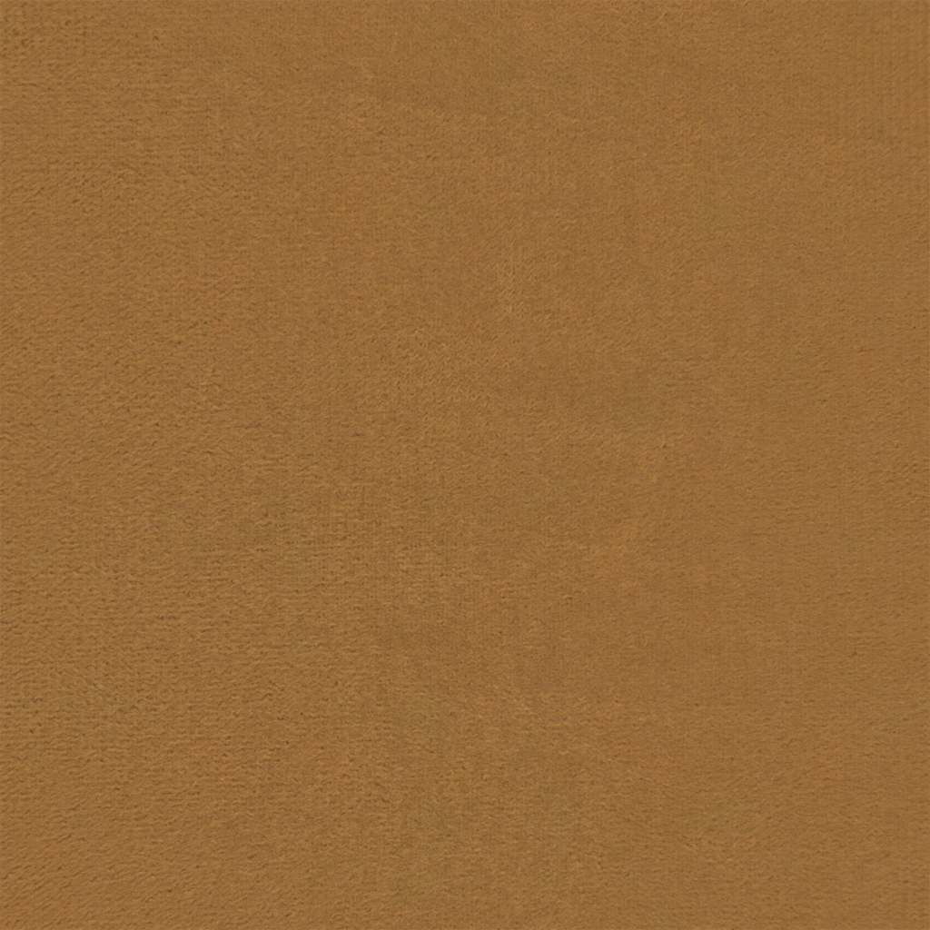 vidaXL Καρέκλες Τραπεζαρίας 2 τεμ. Καφέ Βελούδινες