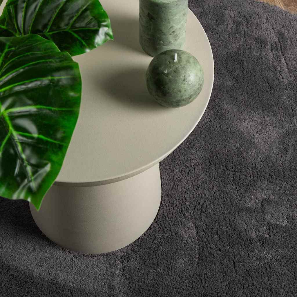 vidaXL Χαλί HUARTE Ανθρακί 100 x 200 cm 100% Πολυεστέρας