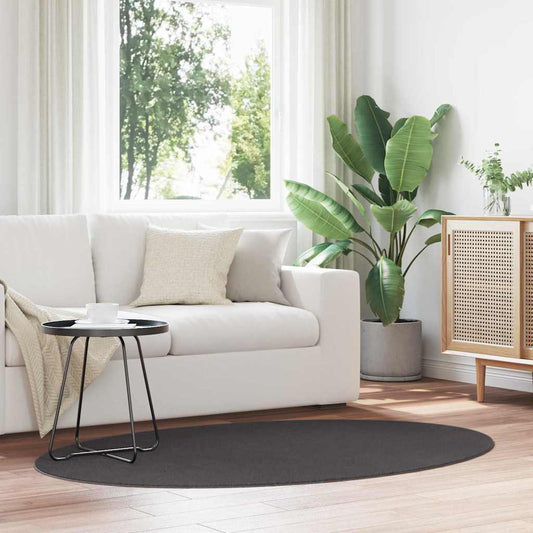 vidaXL Χαλί HUARTE Ανθρακί 100 x 200 cm 100% Πολυεστέρας