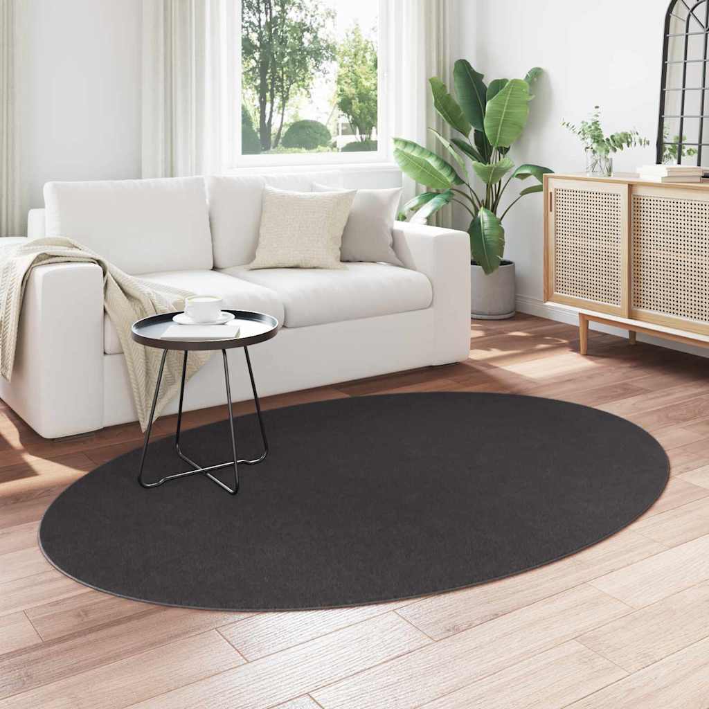 vidaXL Χαλί HUARTE Ανθρακί 200 x 140 cm 100% Πολυεστέρας