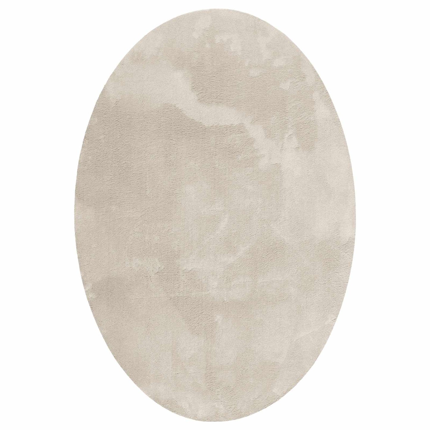 vidaXL Χαλιά χώρου Ωοειδής HUARTE Μπεζ 140 x 200 cm 100% Πολυεστέρας