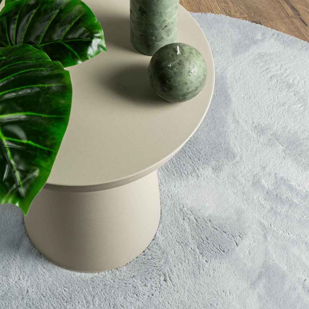 vidaXL Χαλιά χώρου Ωοειδής HUARTE Γκρι 100 x 200 cm 100% Πολυεστέρας