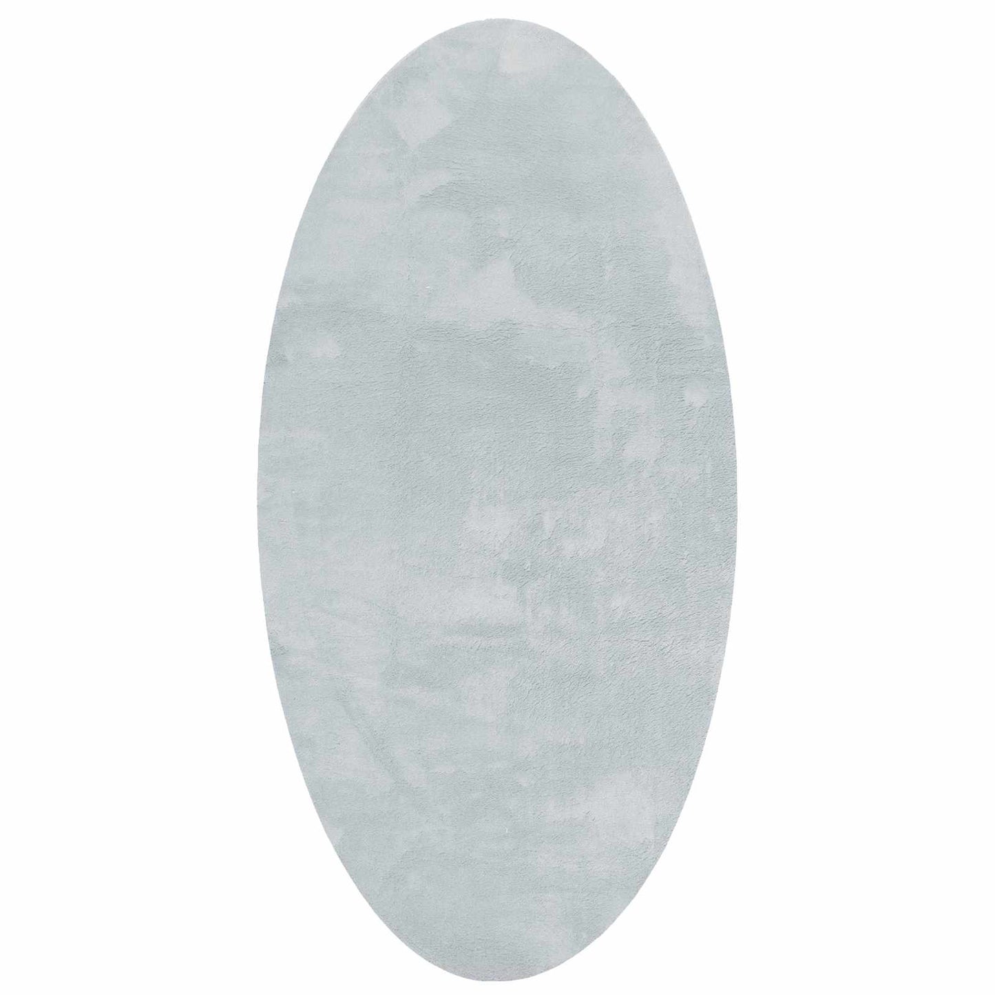 vidaXL Χαλιά χώρου Ωοειδής HUARTE Γκρι 100 x 200 cm 100% Πολυεστέρας