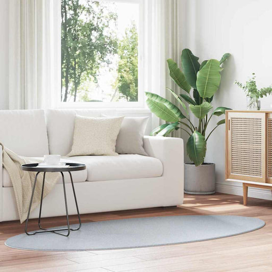 vidaXL Χαλί HUARTE Γκρι 170 x 120 εκ. 100% Πολυεστέρας