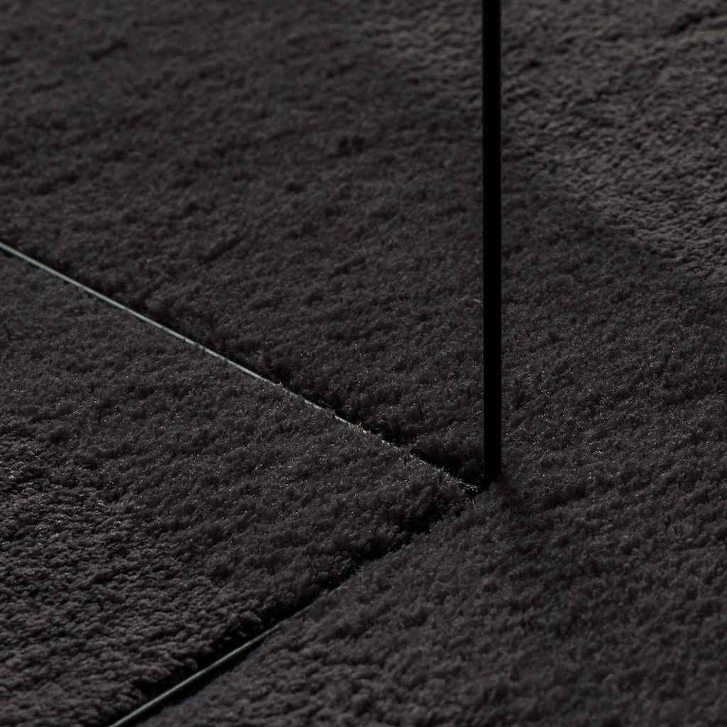 vidaXL Χαλί HUARTE Μαύρο 200 x 140 cm 100% Πολυεστέρας