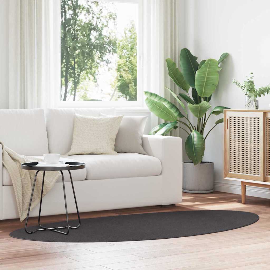 vidaXL Χαλί HUARTE Ανθρακί 100 x 200 cm Πολυεστέρας