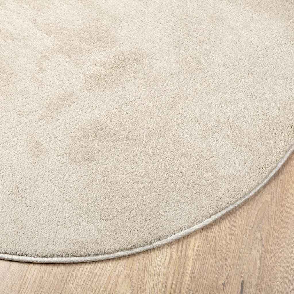 vidaXL Χαλιά χώρου HUARTE Μπεζ 100 x 200 cm Πολυεστέρας