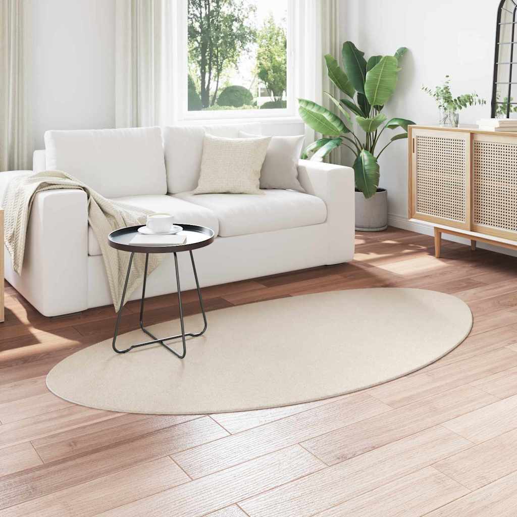 vidaXL Χαλιά χώρου HUARTE Μπεζ 100 x 200 cm Πολυεστέρας