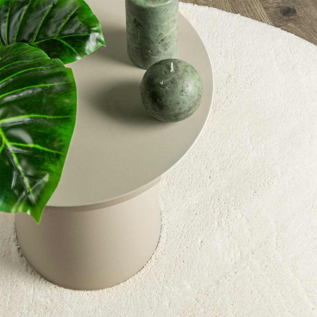 vidaXL Χαλιά χώρου HUARTE Κρεμ 120 x 170 cm Πολυεστέρας