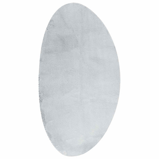 vidaXL Χαλί HUARTE Γκρι 100 x 200 cm Πολυεστέρας