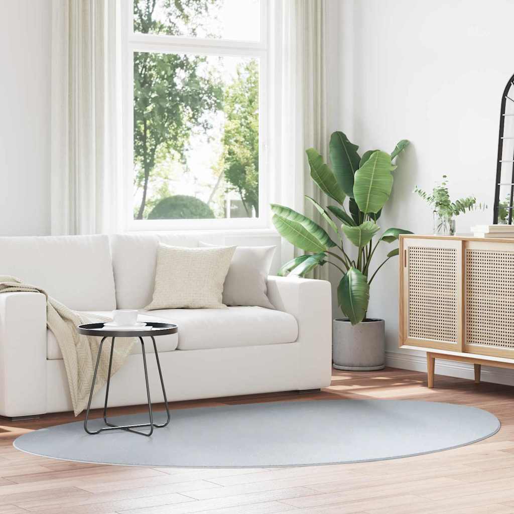 vidaXL Χαλί HUARTE Γκρι 160 x 230 cm Πολυεστέρας