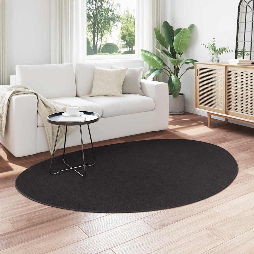 vidaXL Χαλιά χώρου HUARTE Μαύρο 140 x 200 cm Πολυεστέρας