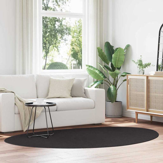 vidaXL Χαλί HUARTE Μαύρο 160 x 230 cm Πολυεστέρας