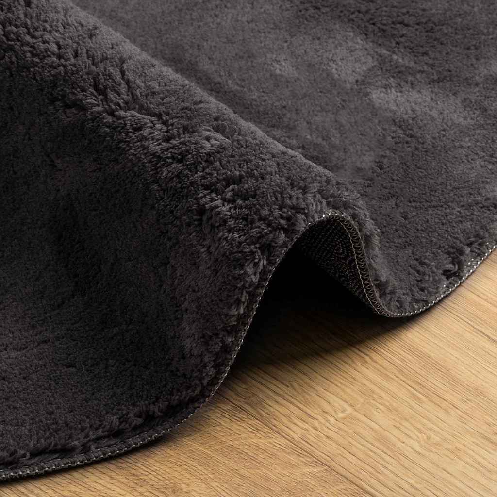 vidaXL Χαλί HUARTE Ανθρακί 80 x 150 cm Πολυεστέρας