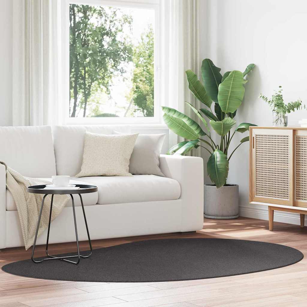 vidaXL Χαλί Ανθρακί 140 x 200 cm Πολυεστέρας