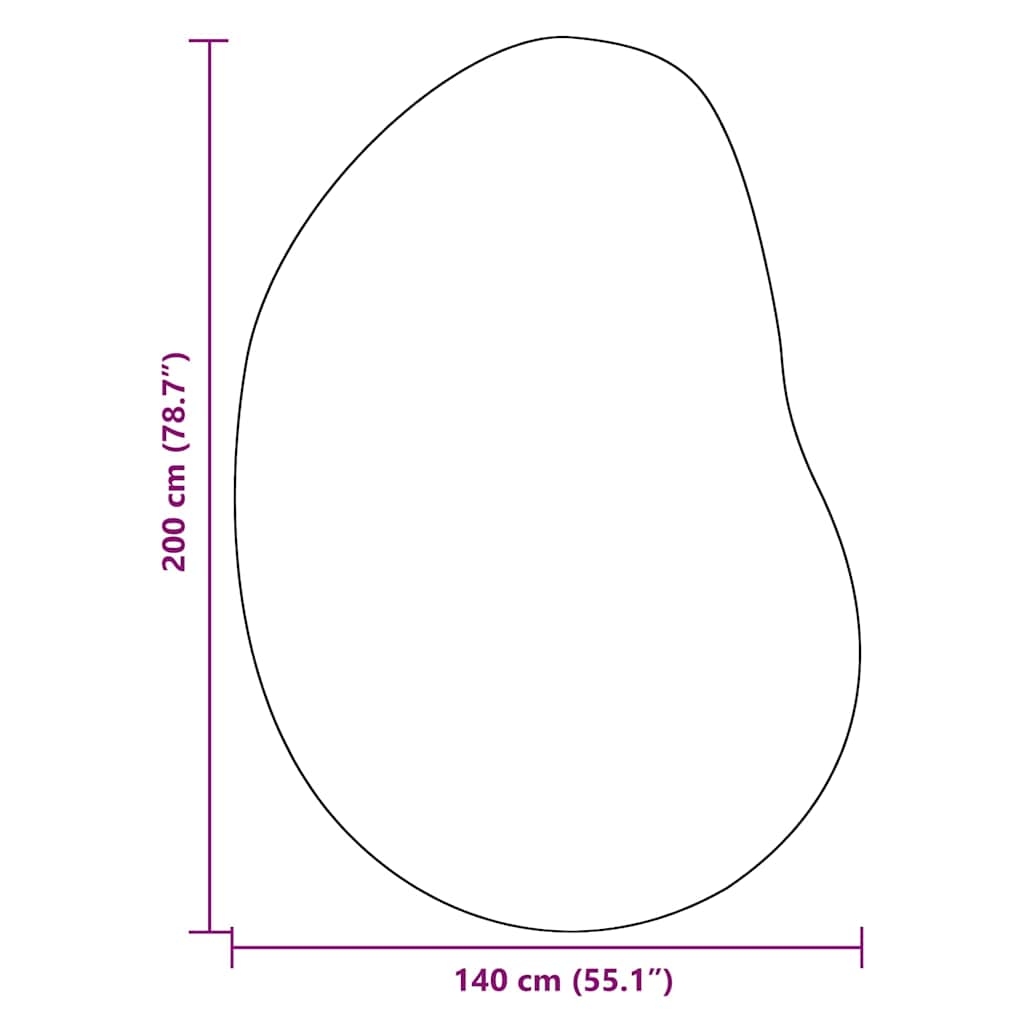 vidaXL Χαλί Ανθρακί 140 x 200 cm Πολυεστέρας
