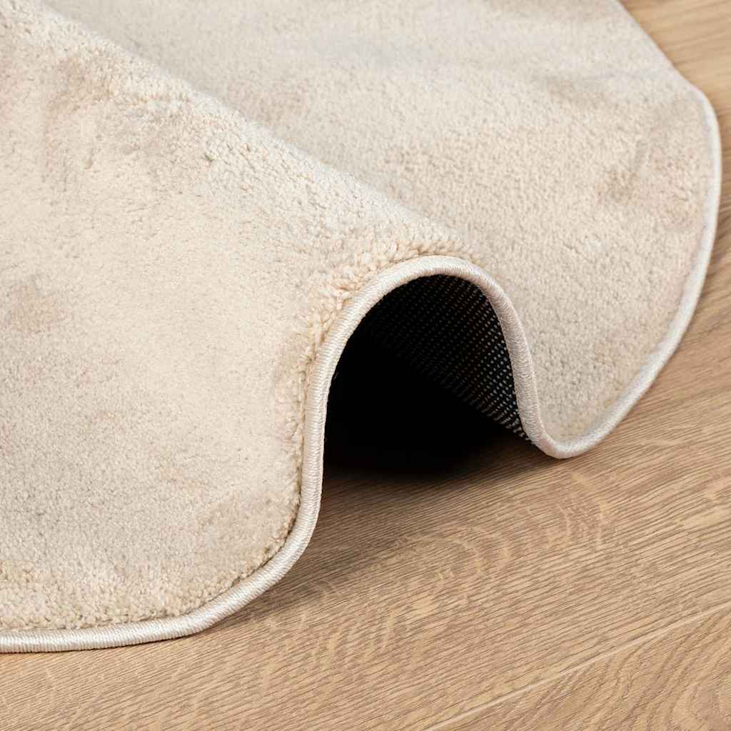 vidaXL Χαλιά χώρου HUARTE Μπεζ 160 x 230 cm Πολυεστέρας
