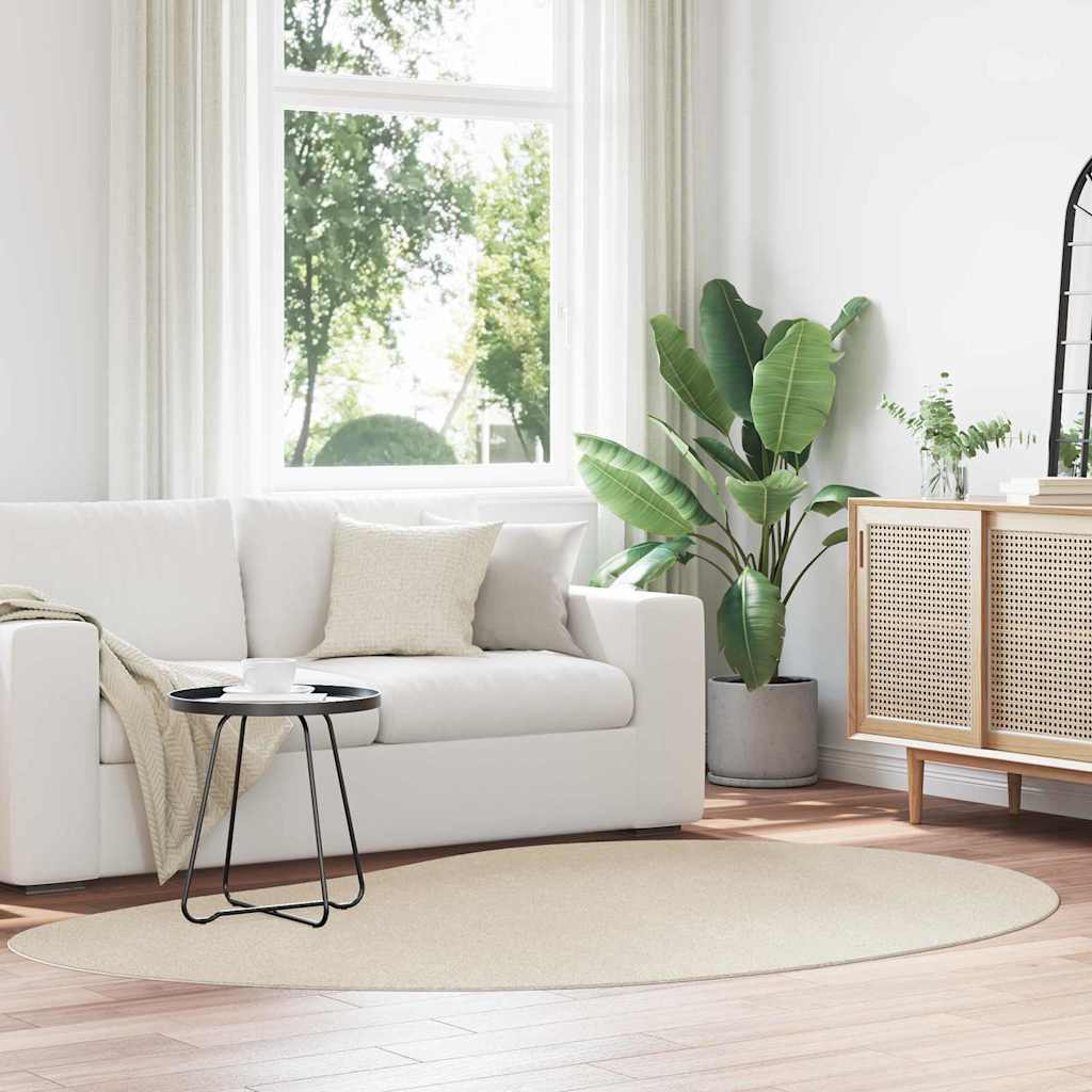 vidaXL Χαλιά χώρου HUARTE Μπεζ 160 x 230 cm Πολυεστέρας
