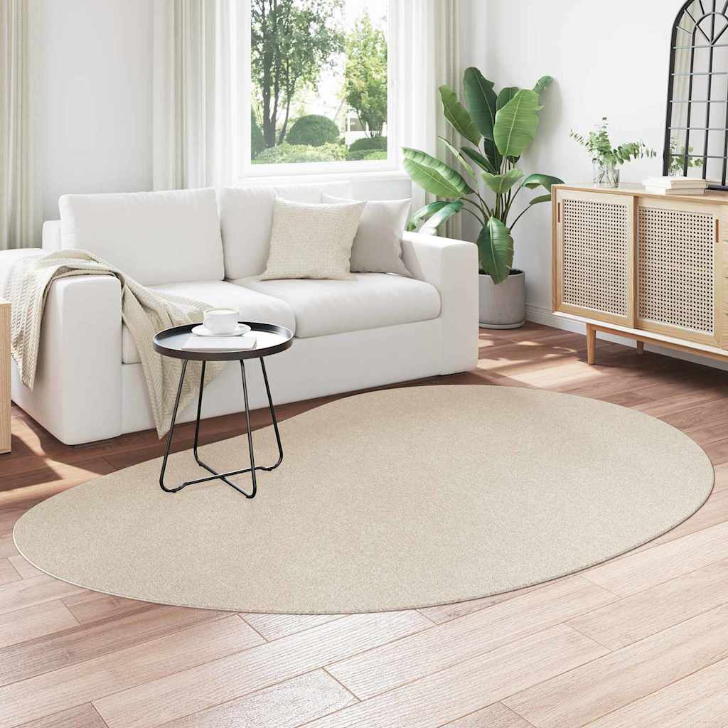 vidaXL Χαλιά χώρου HUARTE Μπεζ 160 x 230 cm Πολυεστέρας