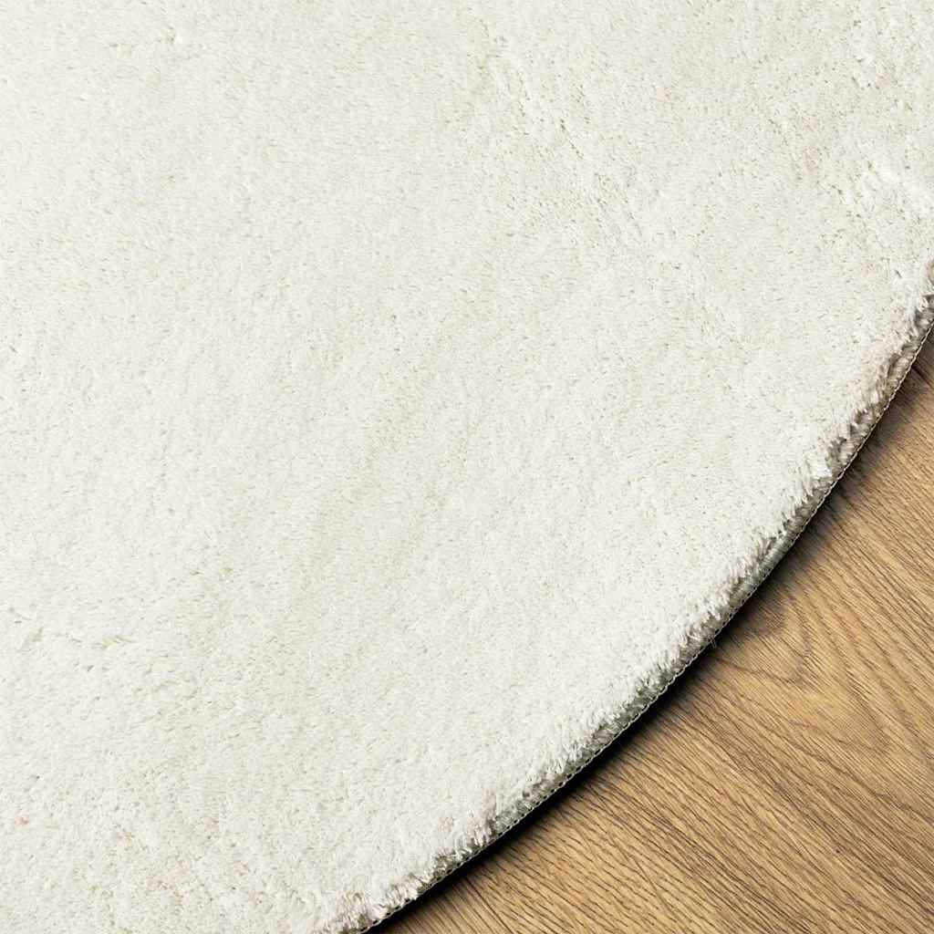 vidaXL Χαλιά χώρου HUARTE Κρεμ 120 x 170 cm Πολυεστέρας