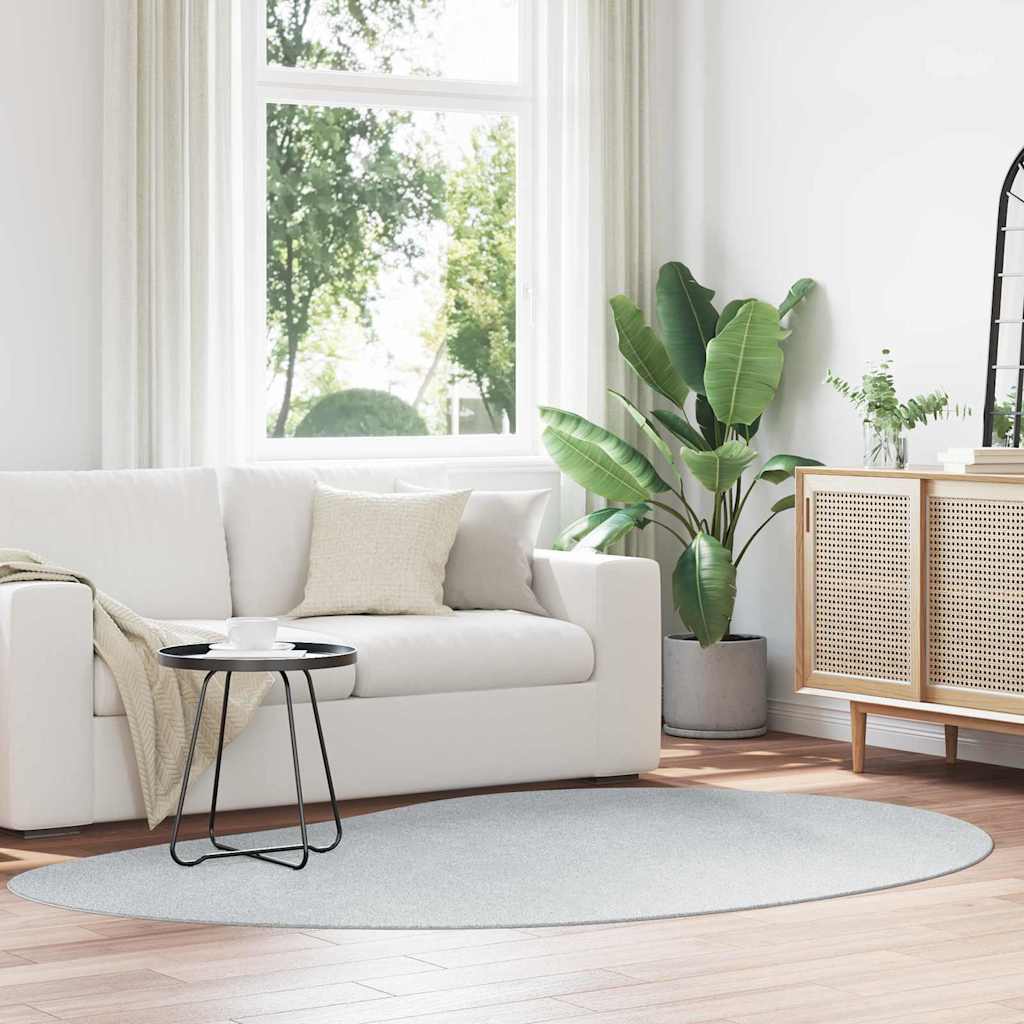 vidaXL Χαλί HUARTE Γκρι 160 x 230 cm Πολυεστέρας