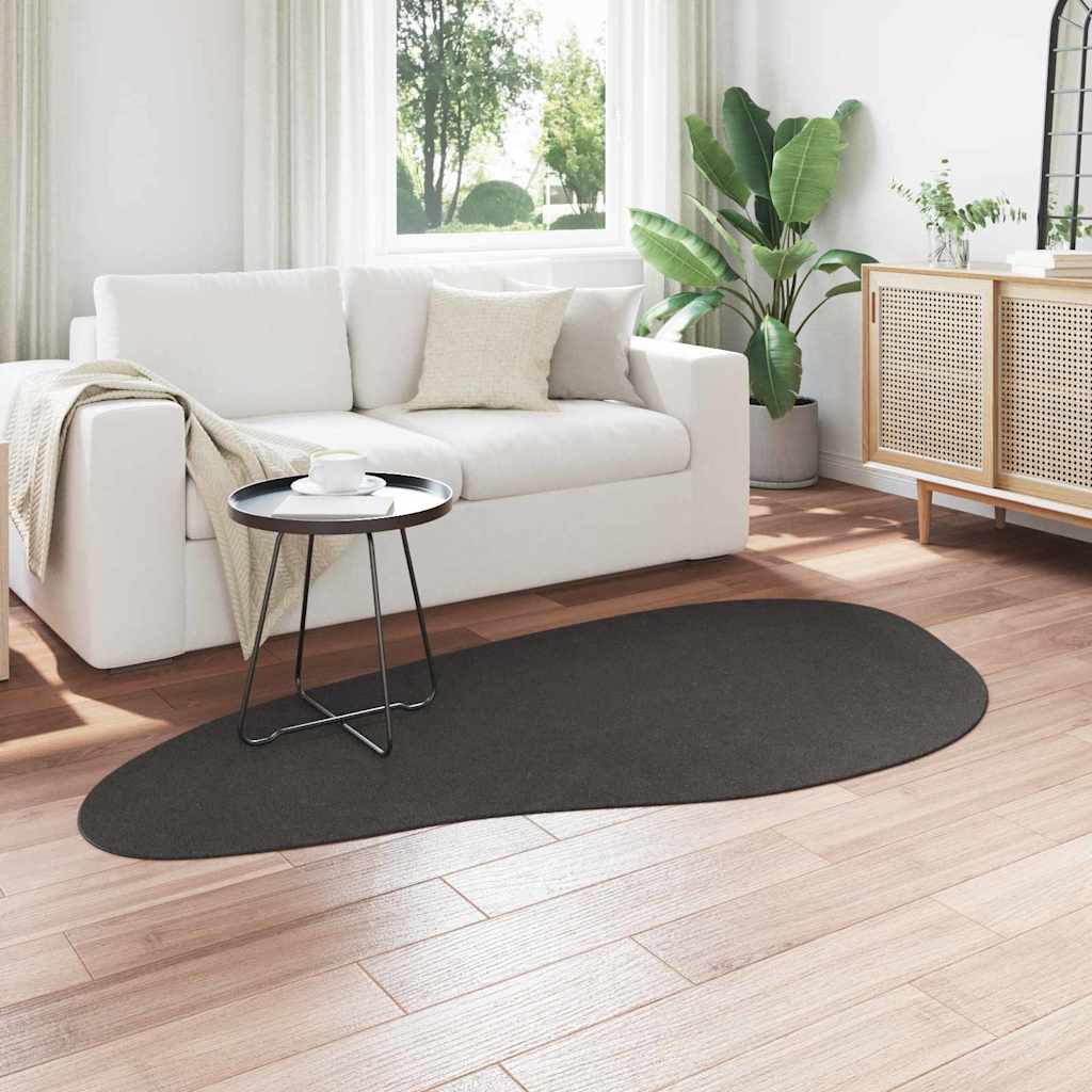 vidaXL Χαλιά χώρου HUARTE Ανθρακί 100 x 200 cm Πολυεστέρας