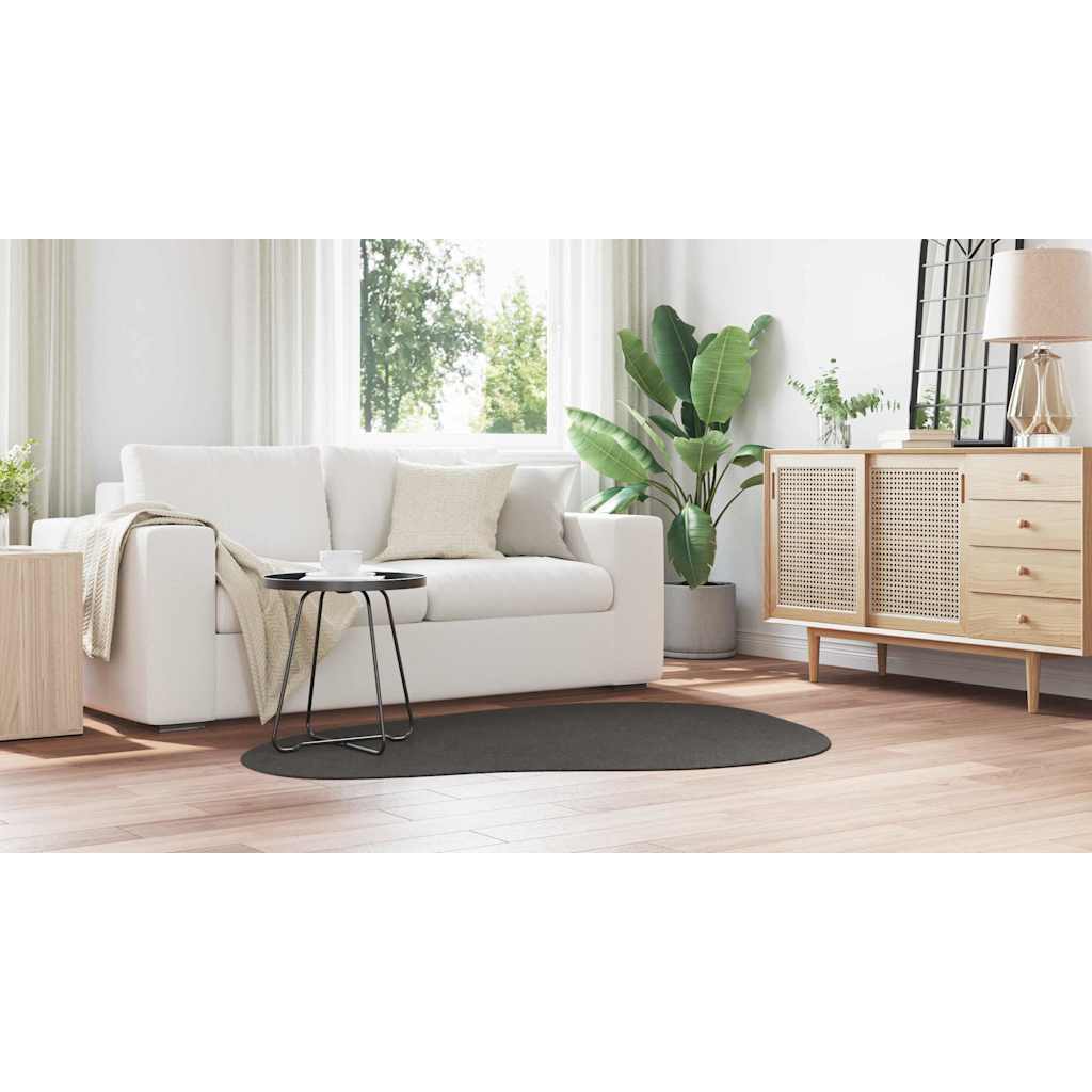 vidaXL Χαλί HUARTE Ανθρακί 120 x 170 cm Πολυεστέρας