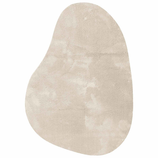 vidaXL Χαλιά χώρου HUARTE Μπεζ 140 x 200 cm Πολυεστέρας