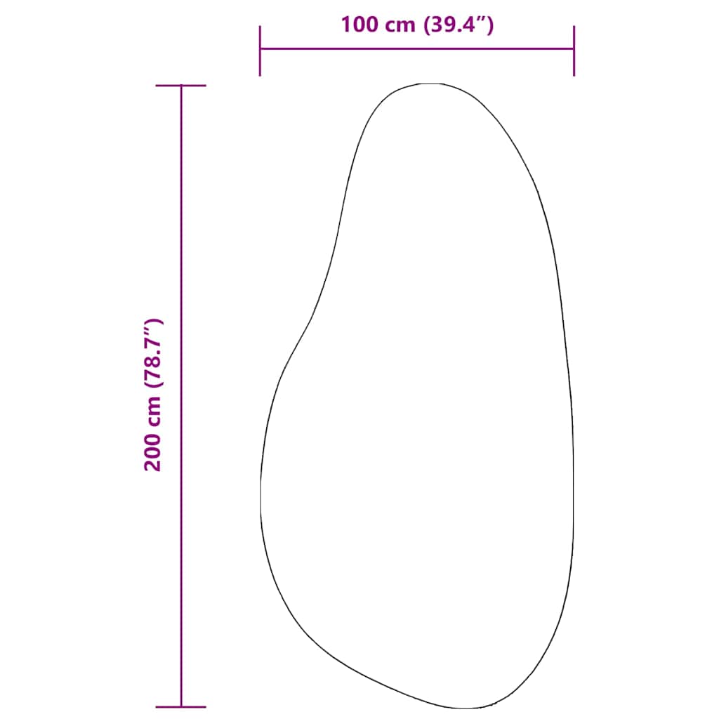 vidaXL Χαλιά χώρου HUARTE Άμμος 100 x 200 cm Πολυεστέρας