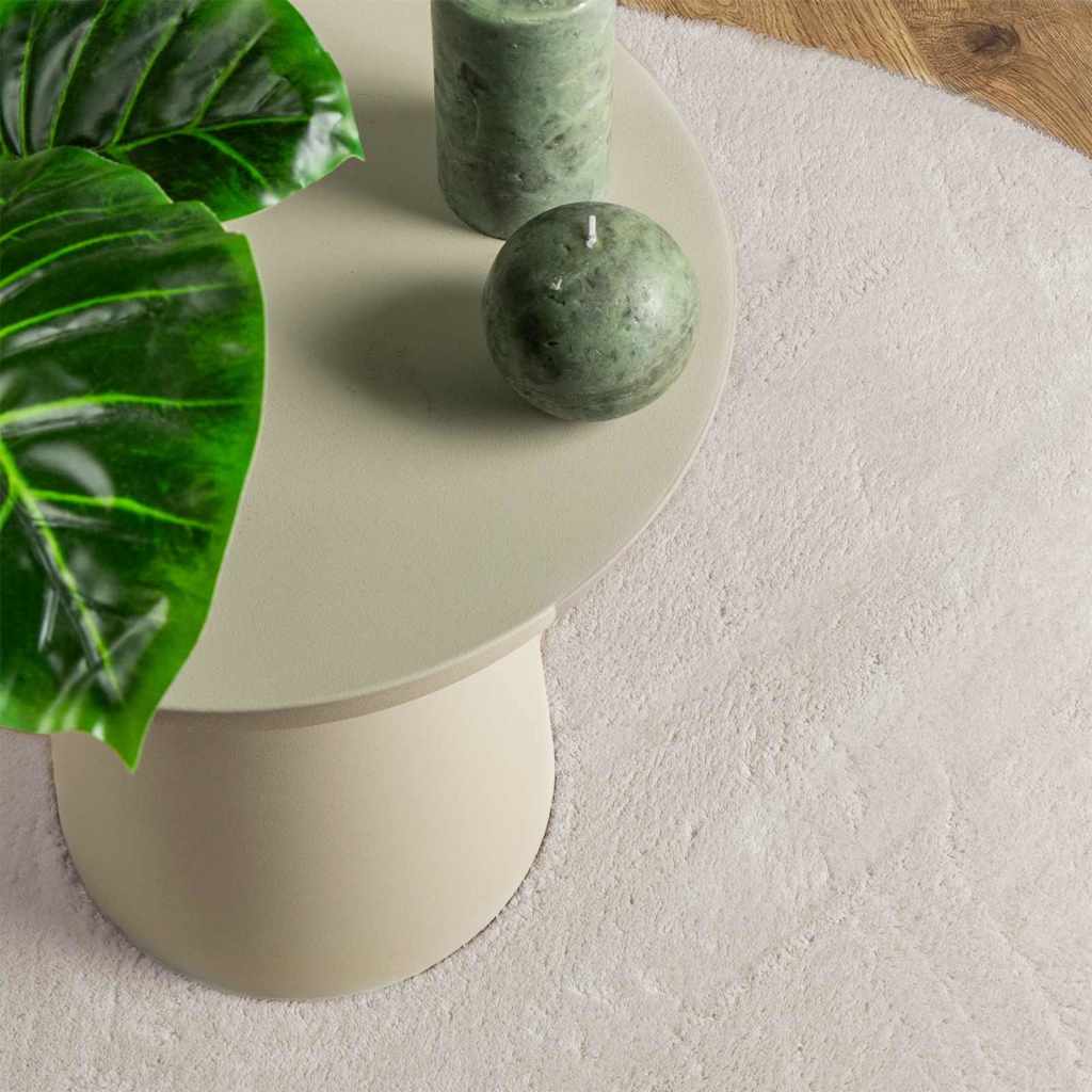 vidaXL Χαλιά χώρου HUARTE Άμμος 120 x 170 cm Πολυεστέρας