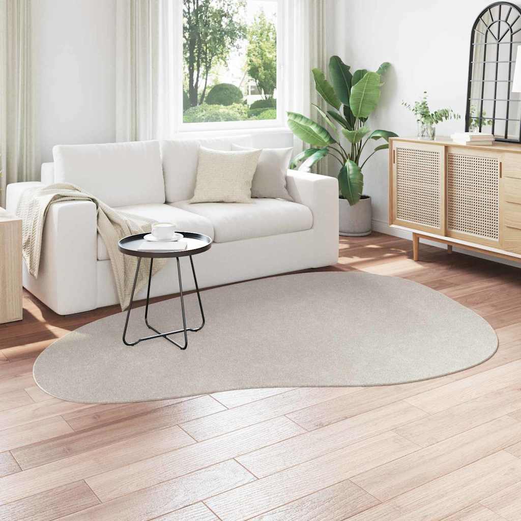vidaXL Χαλιά χώρου HUARTE Άμμος 160 x 230 cm Πολυεστέρας