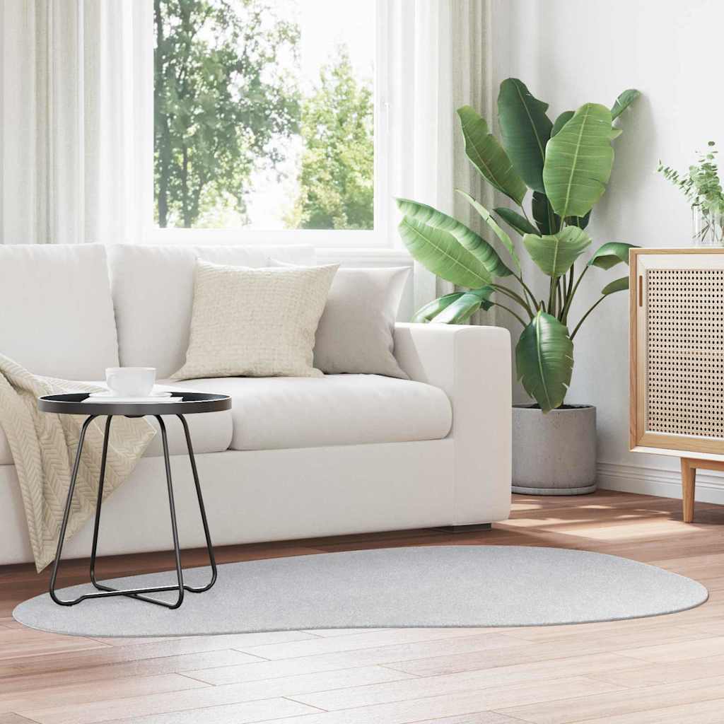 vidaXL Χαλί HUARTE Γκρι 120 x 170 cm Πολυεστέρας