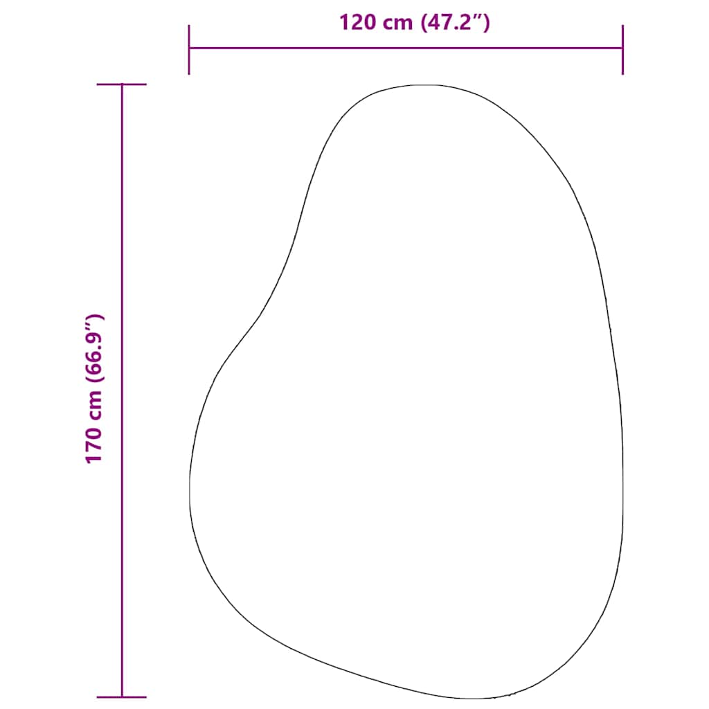 vidaXL Χαλί HUARTE Γκρι 120 x 170 cm Πολυεστέρας