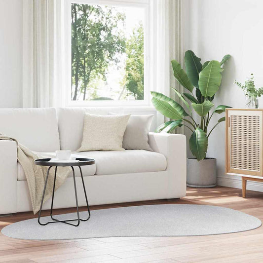 vidaXL Χαλί HUARTE Γκρι 140 x 200 cm Πολυεστέρας