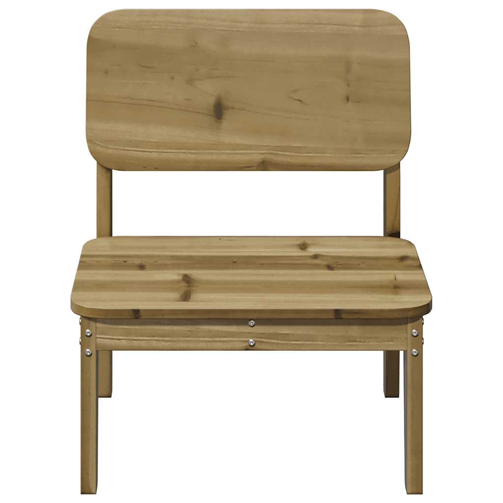 Καρέκλα κήπου vidaXL 60x52,5x72 cm Εμποτισμένο ξύλο πεύκο