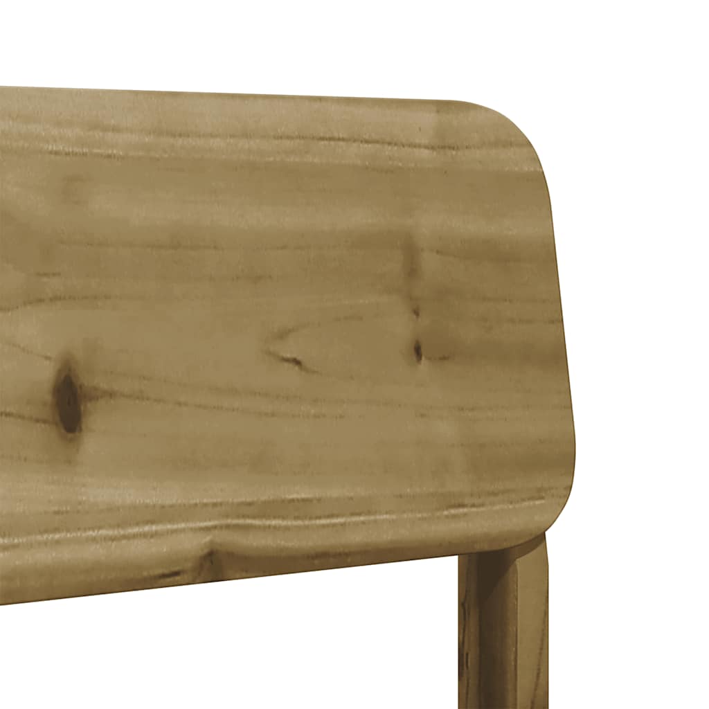 Καρέκλες κήπου vidaXL 2 τεμάχια 60x52,5x72 cm Εμποτισμένο ξύλο πεύκο