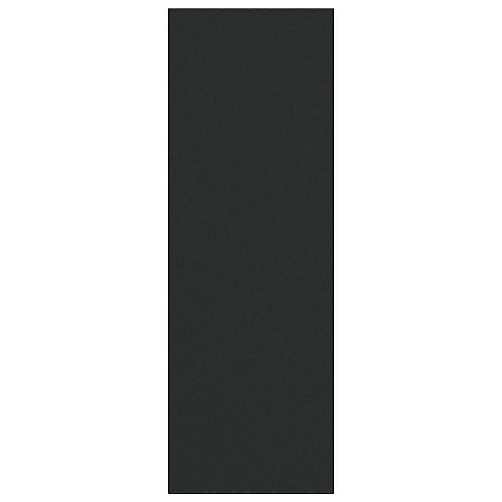 vidaXL Χαλάκι Εξώπορτας Άλλο Μαύρο 120 x 350 εκ Πολυαμίδιο και PVC