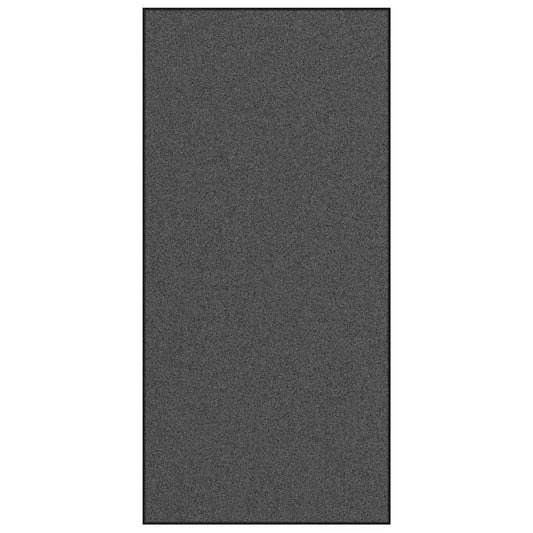 vidaXL Χαλάκι Εξώπορτας Ανθρακί και Μαύρο 120 x 250 cm