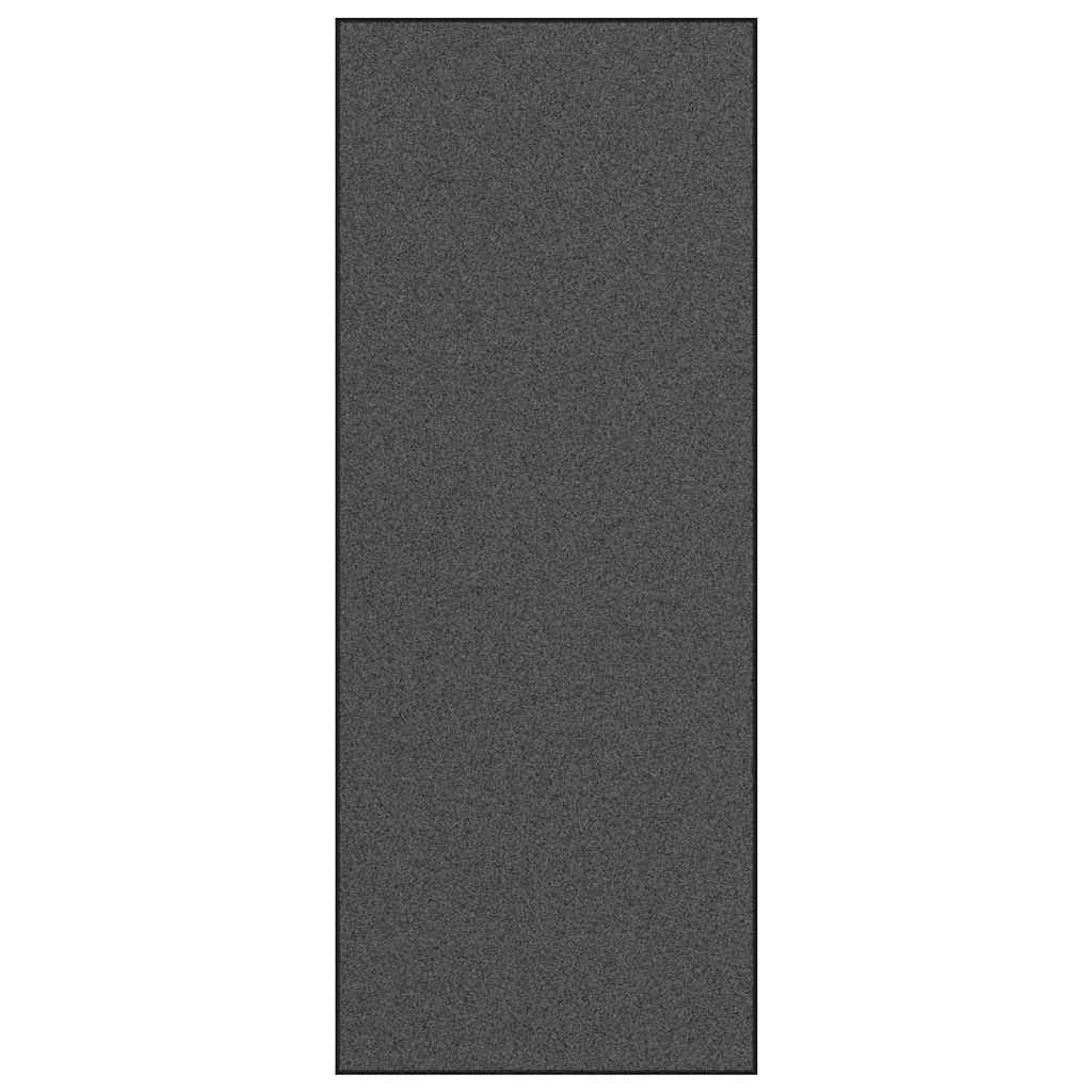 vidaXL Χαλάκι Εξώπορτας Ανθρακί και Μαύρο 120 x 300 cm