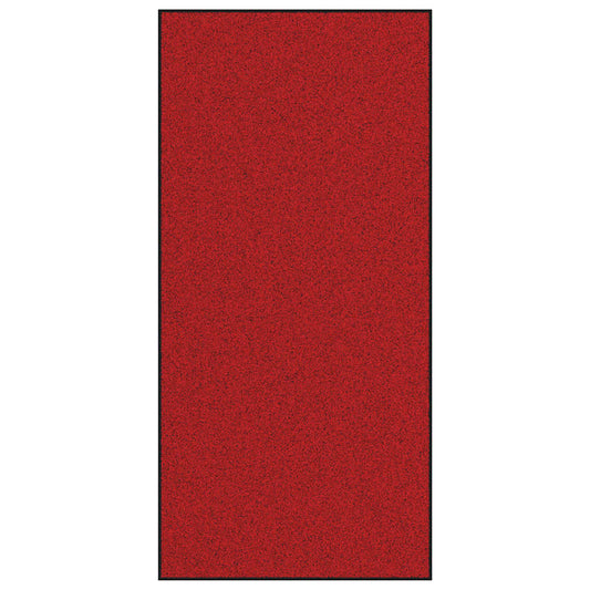 vidaXL Χαλάκι Εξώπορτας Κόκκινο και Μαύρο 120 x 250 cm 100% Πολυαμίδιο