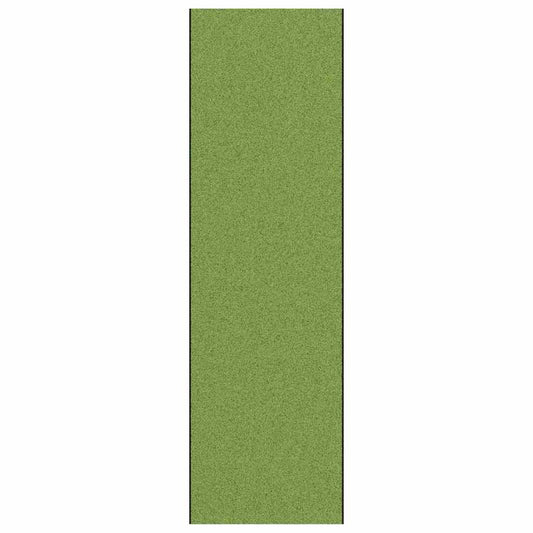 vidaXL Χαλάκι Εξώπορτας Πράσινο και Μαύρο 120 x 400 cm 100% Πολυαμίδιο