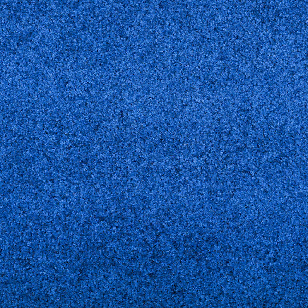 vidaXL Χαλάκι Εξώπορτας Μπλε και Μαύρο 120 x 250 cm Πολυαμίδιο και PVC