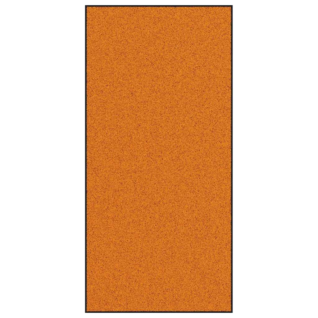 vidaXL Χαλάκι Εξώπορτας Πορτοκαλί και Μαύρο 120 x 250 cm
