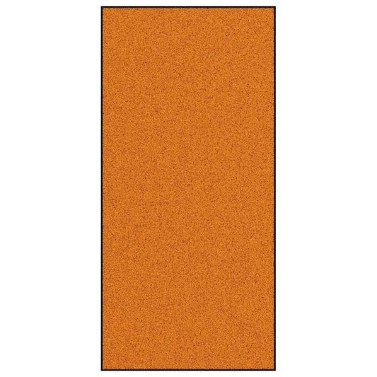 vidaXL Χαλάκι Εξώπορτας Πορτοκαλί και Μαύρο 120 x 250 cm