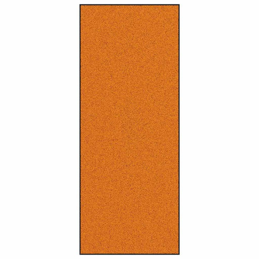 vidaXL Χαλάκι Εξώπορτας Πορτοκαλί και Μαύρο 120 x 300 cm