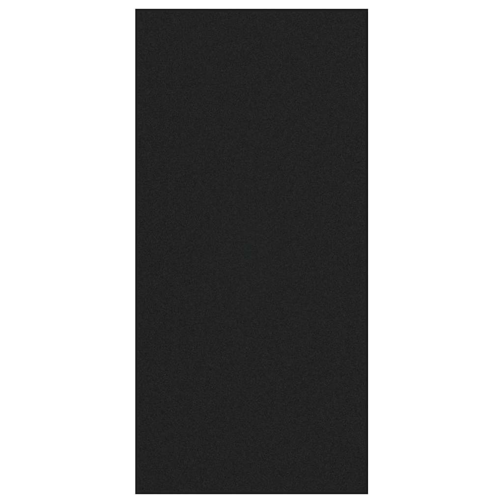 vidaXL Χαλάκι Εξώπορτας Μαύρο 120 x 250 cm 100% Πολυαμίδιο